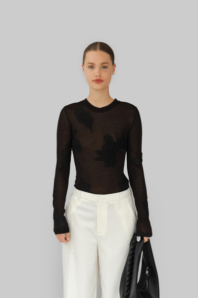 ZIVA TOP - BLACK – OpéraSPORT