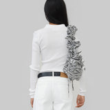 ARIA SEAMLESS POLO - WHITE