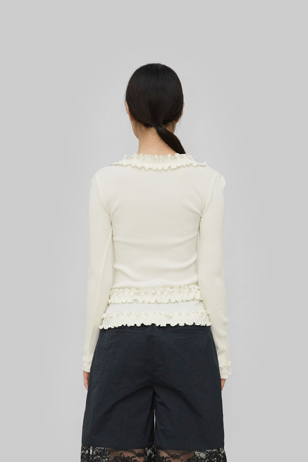 CAROLINE SEAMLESS CARDIGAN - PRISTINE – OpéraSPORT