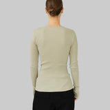 CLAIRE SEAMLESS TOP - ABBEY STONE