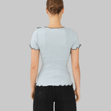 KAIA SEAMLESS TOP - BABY BLUE