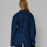 VICTORIA DENIM BLAZER