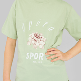 SORA T-SHIRT - SMOKE GREEN