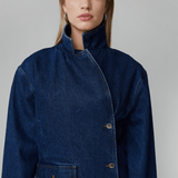 VICTORIA DENIM BLAZER