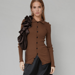 OpéraSPORT -  Laura Shirt, Brown