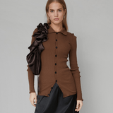 OpéraSPORT -  Laura Shirt, Brown