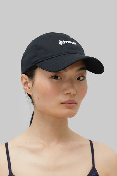 RENE UNISEX CAP - BLACK – OpéraSPORT