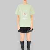 SORA T-SHIRT - SMOKE GREEN
