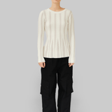 YARA SWEATER - WHITE