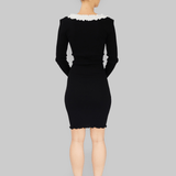 ROSIE SEAMLESS DRESS - BLACK