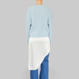 YLVA SWEATER - BABY BLUE