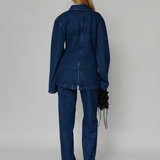 VICTORIA DENIM BLAZER