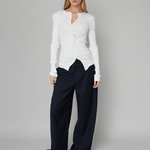 OpéraSPORT - Claire Seamless Cardigan, White