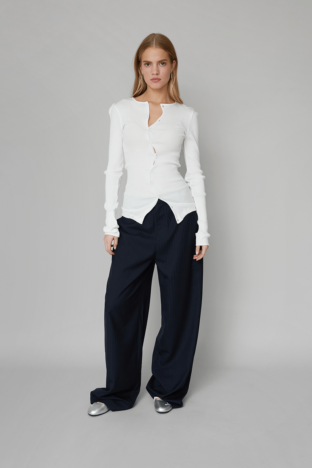 OpéraSPORT - Claire Seamless Cardigan, White
