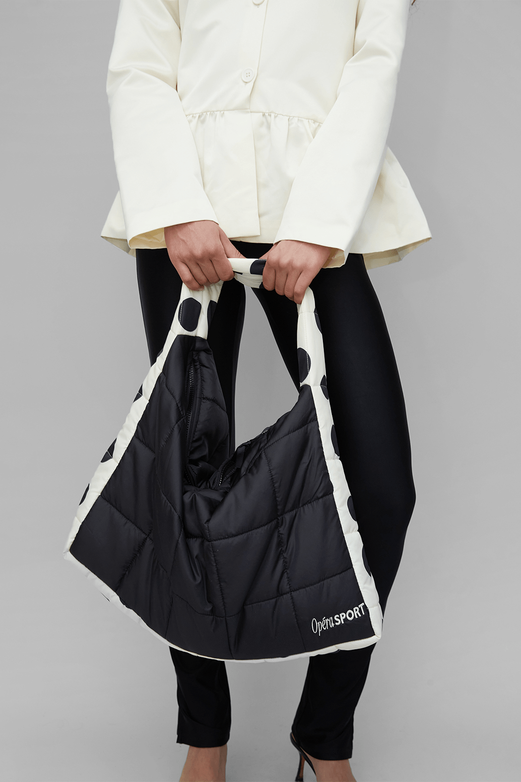 OpéraSPORT, JEROME UNISEX BAG, Black & Dots Print